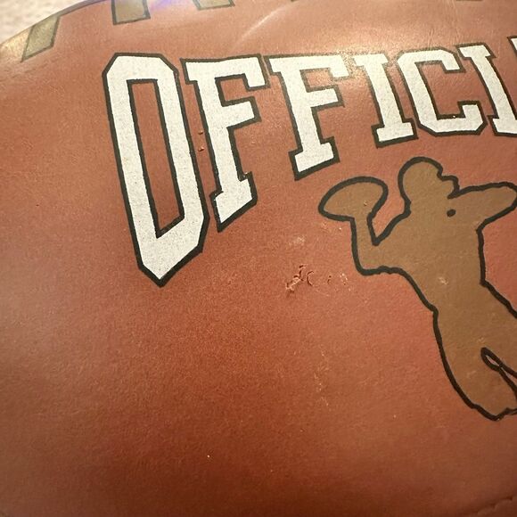 VINTAGE Official TV Quarterback Couch Remote Caddy Vinyl Football - Picture 4 of 5